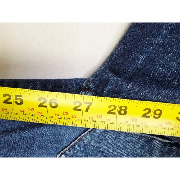Joe's Jeans Size 24X27 Womens Ankle Chelsea Blue Denim 5 Pocket Logo Tag - Picture 9 of 11